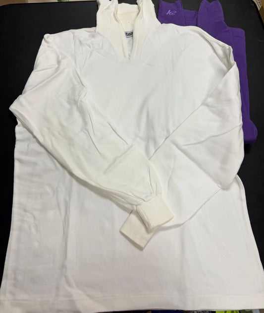 Lisa - Women's Ski Turtleneck - White or Purple